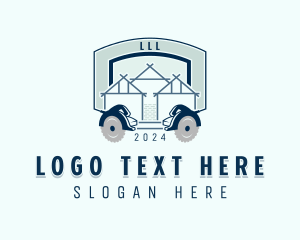 Renovation - Wood Cutting Carpentry logo design