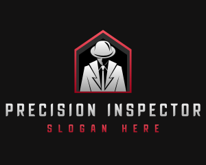 Inspector - Mysterious Investigator Mobster logo design