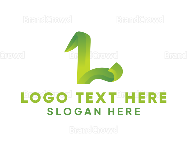 Business Script Letter L Logo