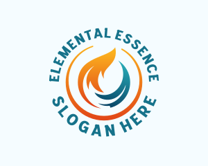 Element - Heating Cooling Element logo design