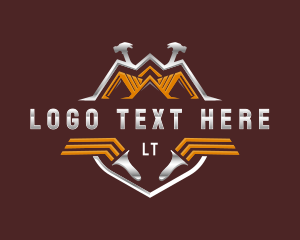 Carpentry - Hammer Roof Renovation logo design