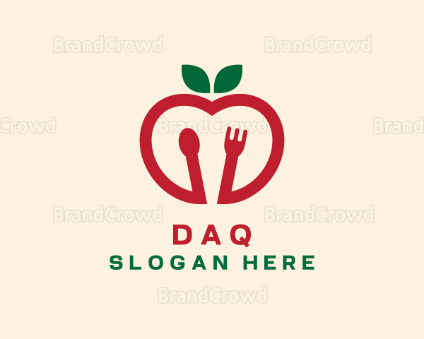 Spoon Fork Apple Logo