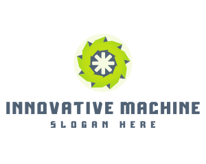 Turbine Wheel Machine  logo design