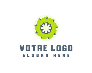 Machinery - Turbine Wheel Machine logo design