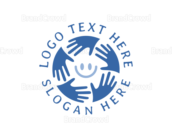 Happy Charity Hands Logo