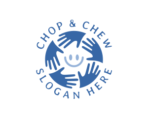 Happy Charity Hands Logo