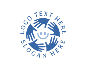 Happy Charity Hands Logo