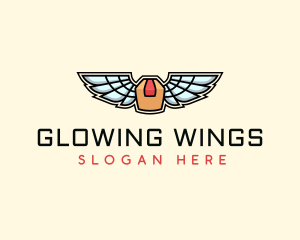 Wing Box Logistic logo design