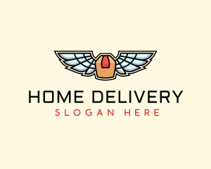 Wing Box Logistic logo design