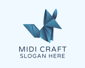 Fox Paper Craft  logo design