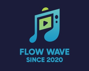Stream - Music Streaming App logo design