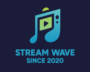 Streaming - Music Streaming App logo design