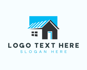 Abstract - Real Estate House Roof logo design