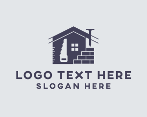 Construction - Construction Home Builder logo design