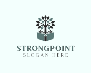 Publishing - Tree Book Tutoring logo design