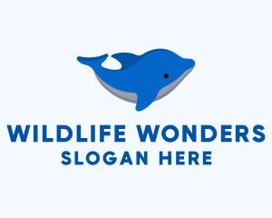 Zoology - Aquatic Dolphin Zoology logo design