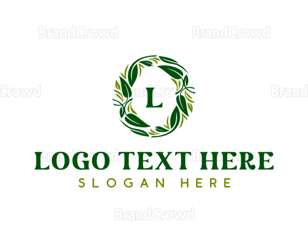 Leaf Botanical Herbal Logo