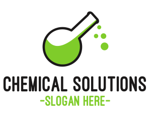Chemical - Toxic Green Poison logo design