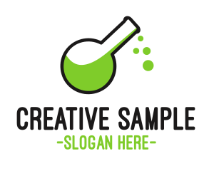 Sample - Toxic Green Poison logo design