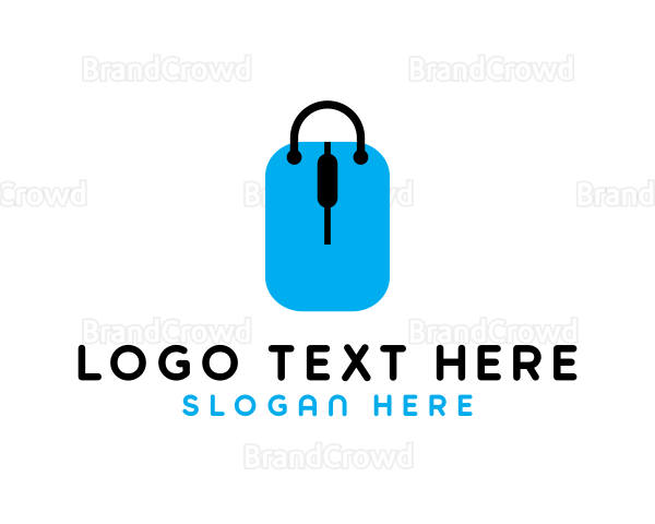 Shopping Tag Bag Logo