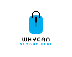 Discount - Shopping Tag Bag logo design