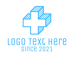 Positive - Blue Cross logo design