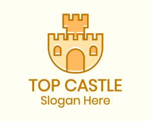 Sand Castle Playground  logo design