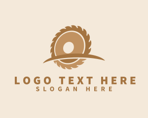 Log - Saw Tool Woodcraft logo design