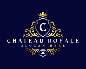 Royal Shield Crest logo design