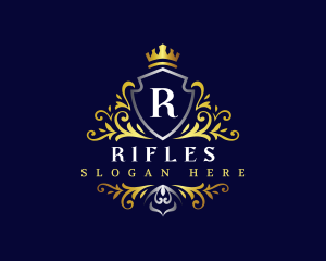 Royal Shield Crest logo design