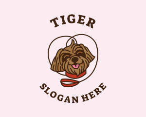 Pet - Smile Shih Tzu Dog logo design