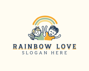 Children Preschool Daycare logo design