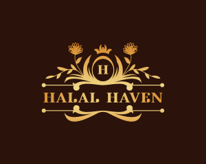 Luxury Floral Haven logo design