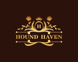 Luxury Floral Haven logo design