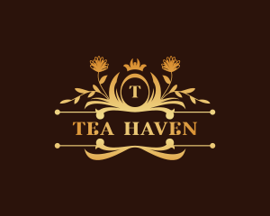 Luxury Floral Haven logo design