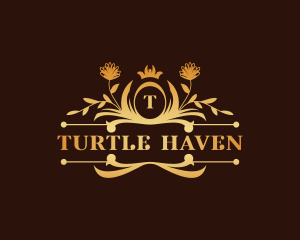 Luxury Floral Haven logo design