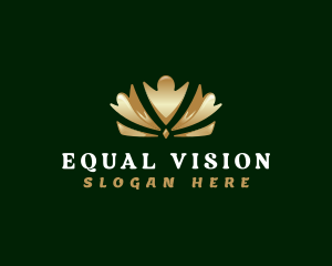 Equality - Human Crown Foundation logo design