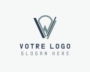 Professional Company Letter W Logo