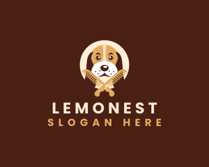 Dog Animal Groom Logo