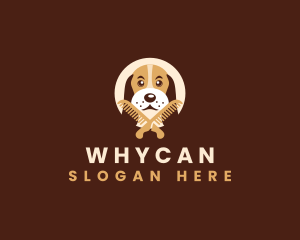 Pet Shop - Dog Animal Groom logo design