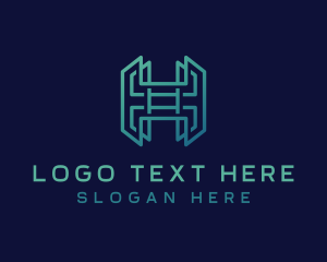 It - Digital Tech Software logo design