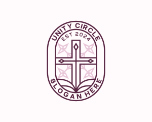 Parish Fellowship Cross logo design