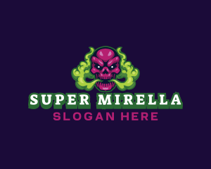 Skull Smoke Gaming Logo