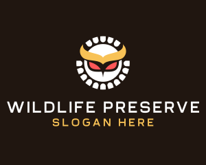 Owl Bird Wildlife logo design