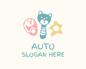 Stuffed - Pediatric Infant Toy logo design