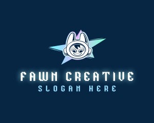 Creative Futuristic Gamer logo design