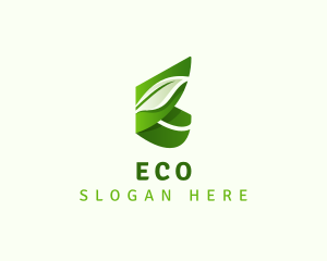 Natural Organic Leaf Logo