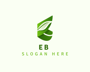 Vegetarian - Natural Organic Leaf logo design