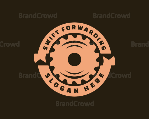 Industrial Circular Saw Logo