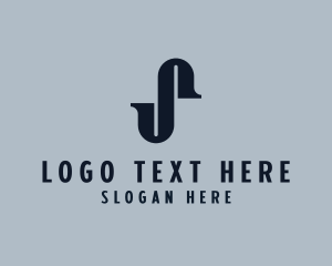 Monochrome - Generic Company Letter S logo design